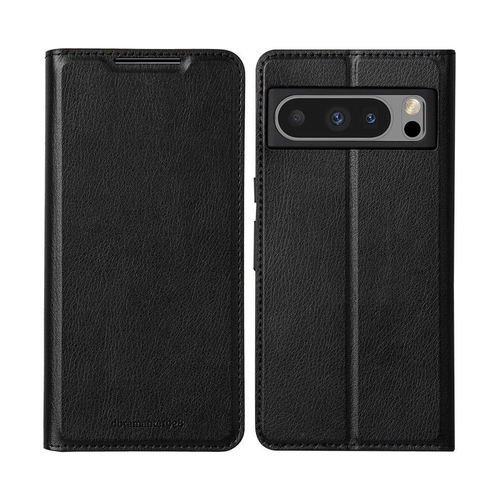 dbramante1928 Google Pixel 8 Pro Oslo Ultra-Slim Læder Flip Cover m. Pung - Sort