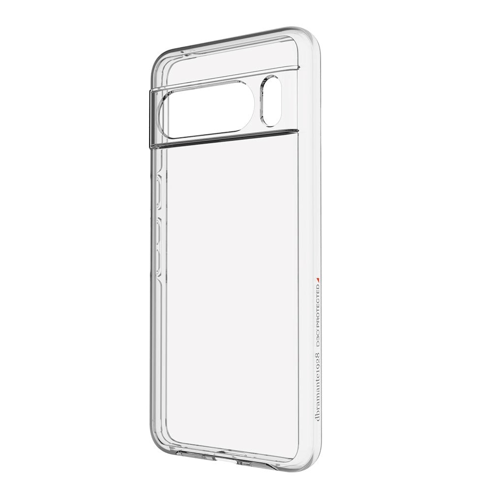 dbramante1928 Google Pixel 8 Pro Iceland Ultra D3O Case - 100% Genbrugsplast - Gennemsigtig