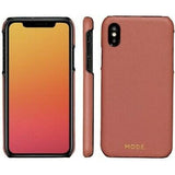 iPhone X / XS dbramante1928 London Mode Case Rusty Rose m. Sort Kant