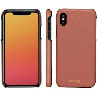 iPhone X / XS dbramante1928 London Mode Case Rusty Rose m. Sort Kant