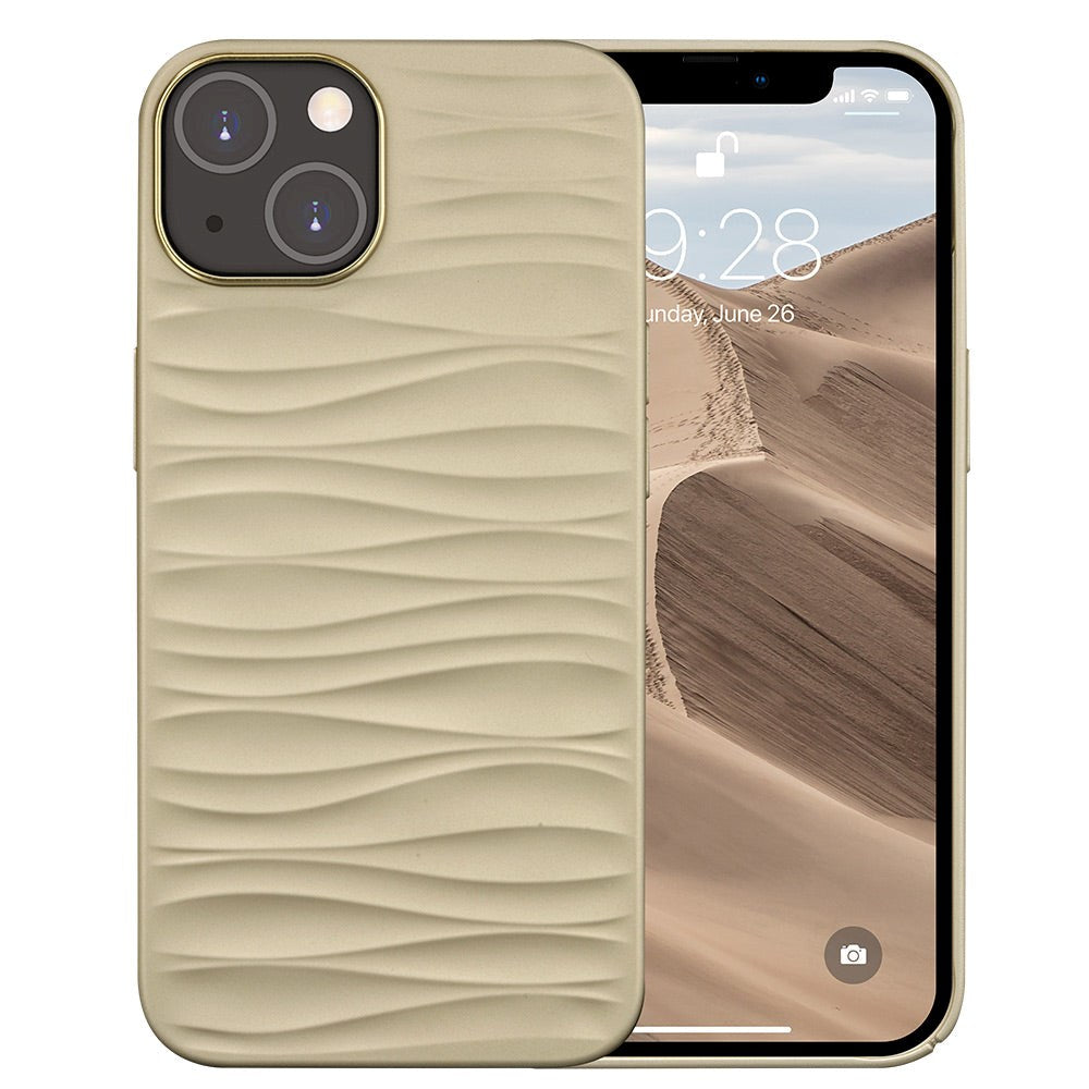 iPhone 14 Plus dbramante1928 Dune Bagside Cover - 100% Genbrugsplast - Sand