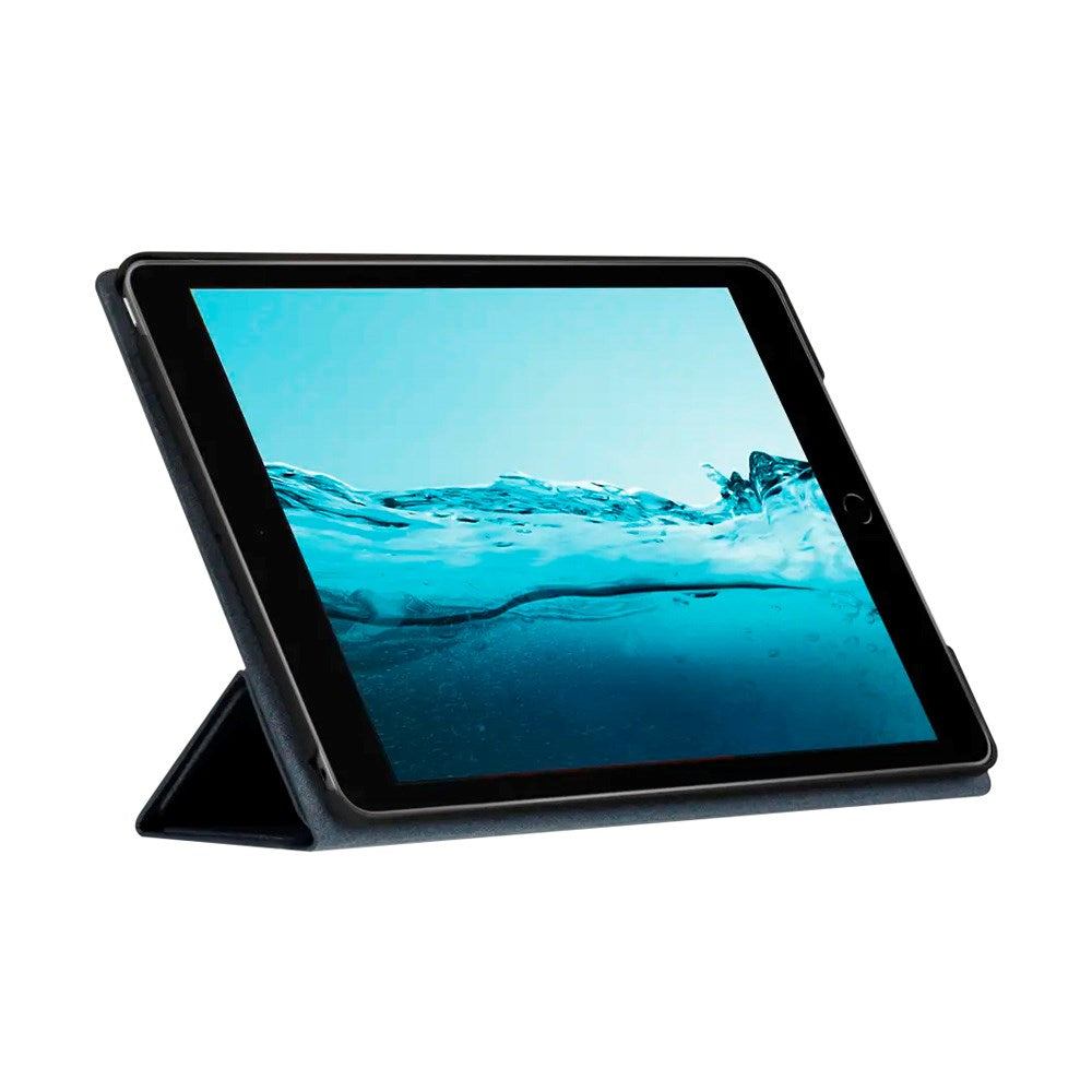 dbramante1928 - iPad 10.2" (2021 / 2020 / 2019) Milan Ægte Læder Flip Cover - Pacific Blue