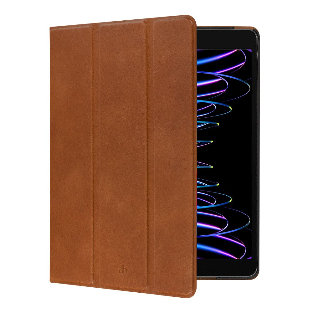 dbramante1928 iPad Air 11" (2025 / 2024) Risskov Miljøvenligt Læder Flip Cover - Tan
