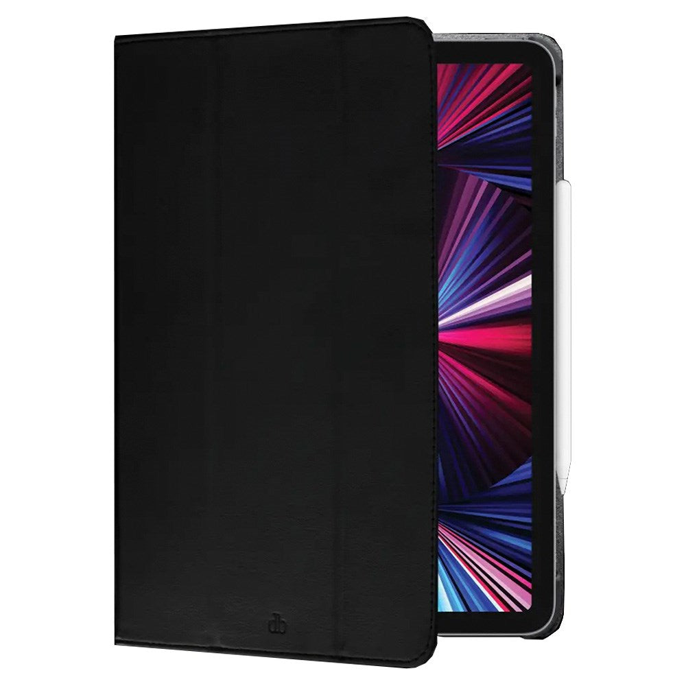 dbramante1928 iPad Pro 11" (2025 / 2024) Oslo Slim Miljøvenligt Læder Flip Cover - Sort
