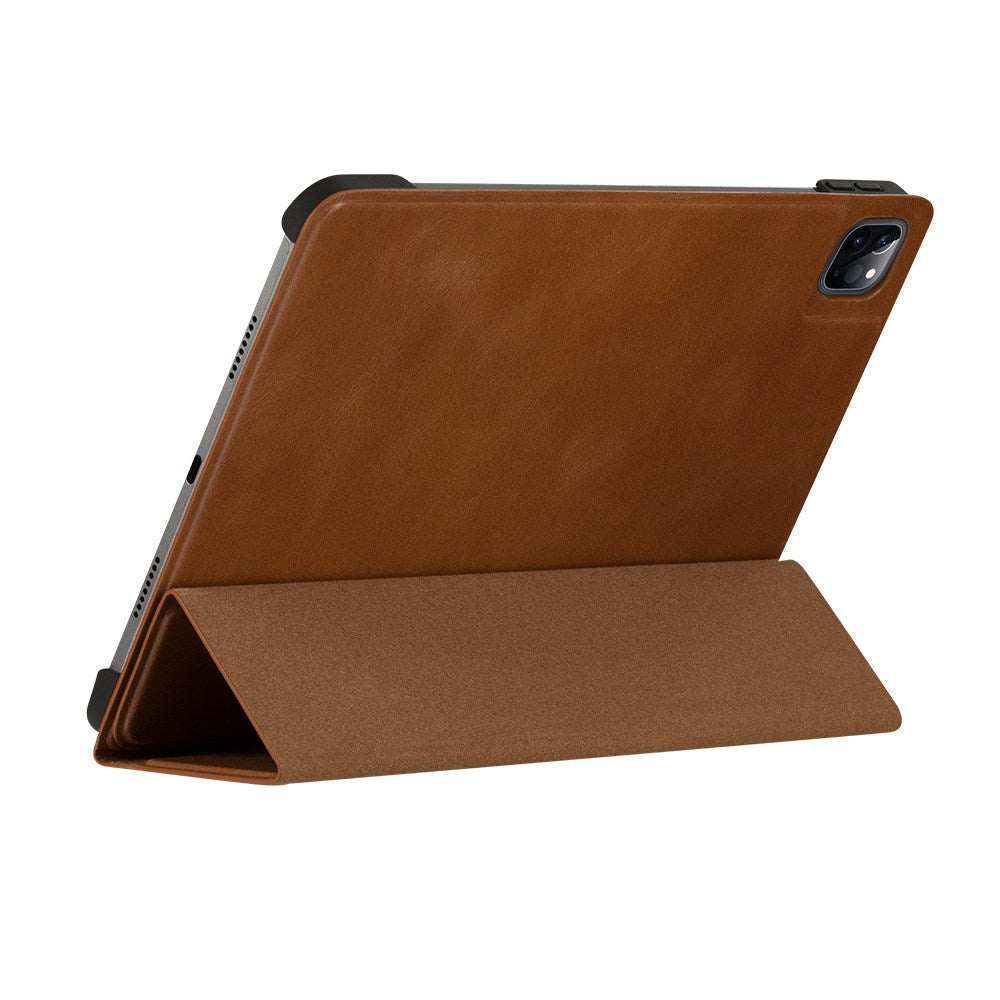 dbramante1928 iPad Pro 11" (2025 / 2024) Risskov Miljøvenligt Læder Flip Cover - Tan