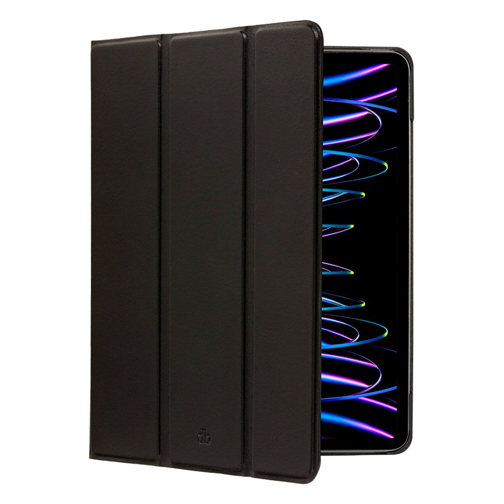 dbramante1928 iPad Pro 11" (2025 / 2024) Risskov Miljøvenligt Læder Flip Cover - Sort
