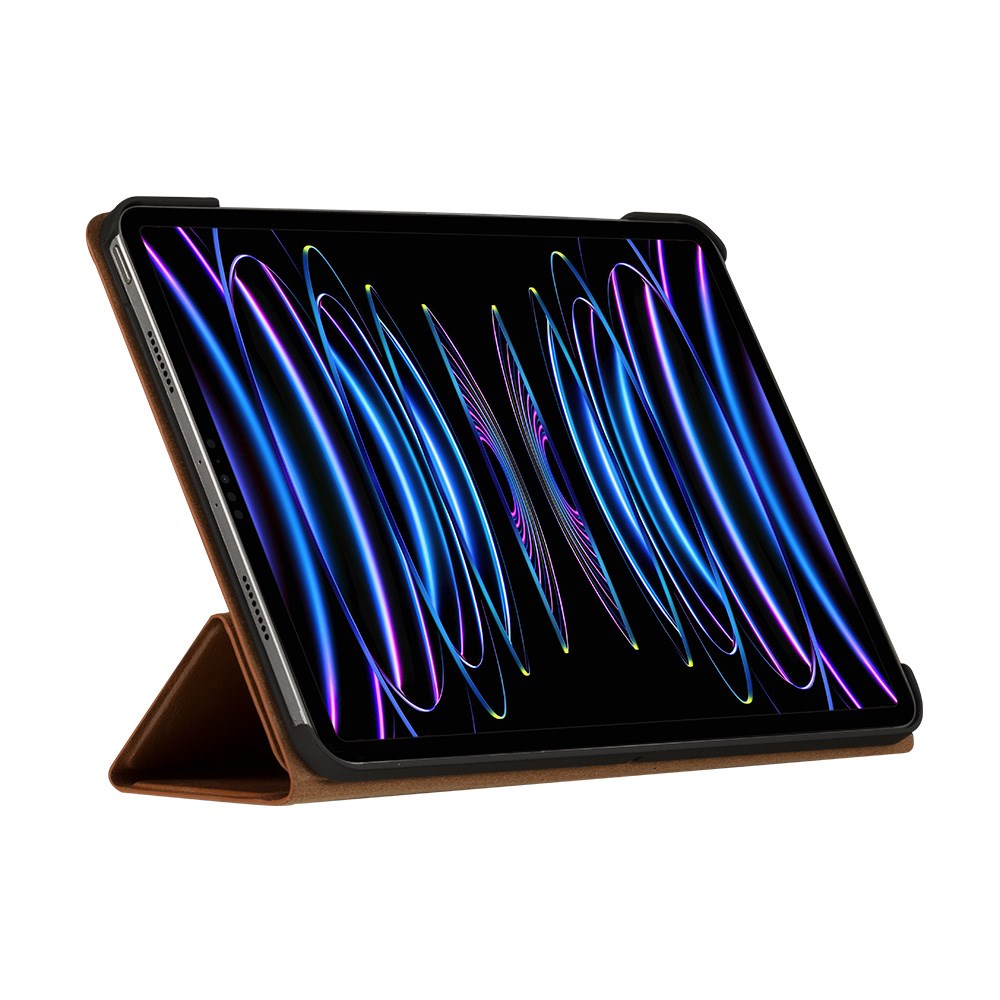 dbramante1928 iPad Pro 11" (2025 / 2024) Risskov Miljøvenligt Læder Flip Cover - Tan