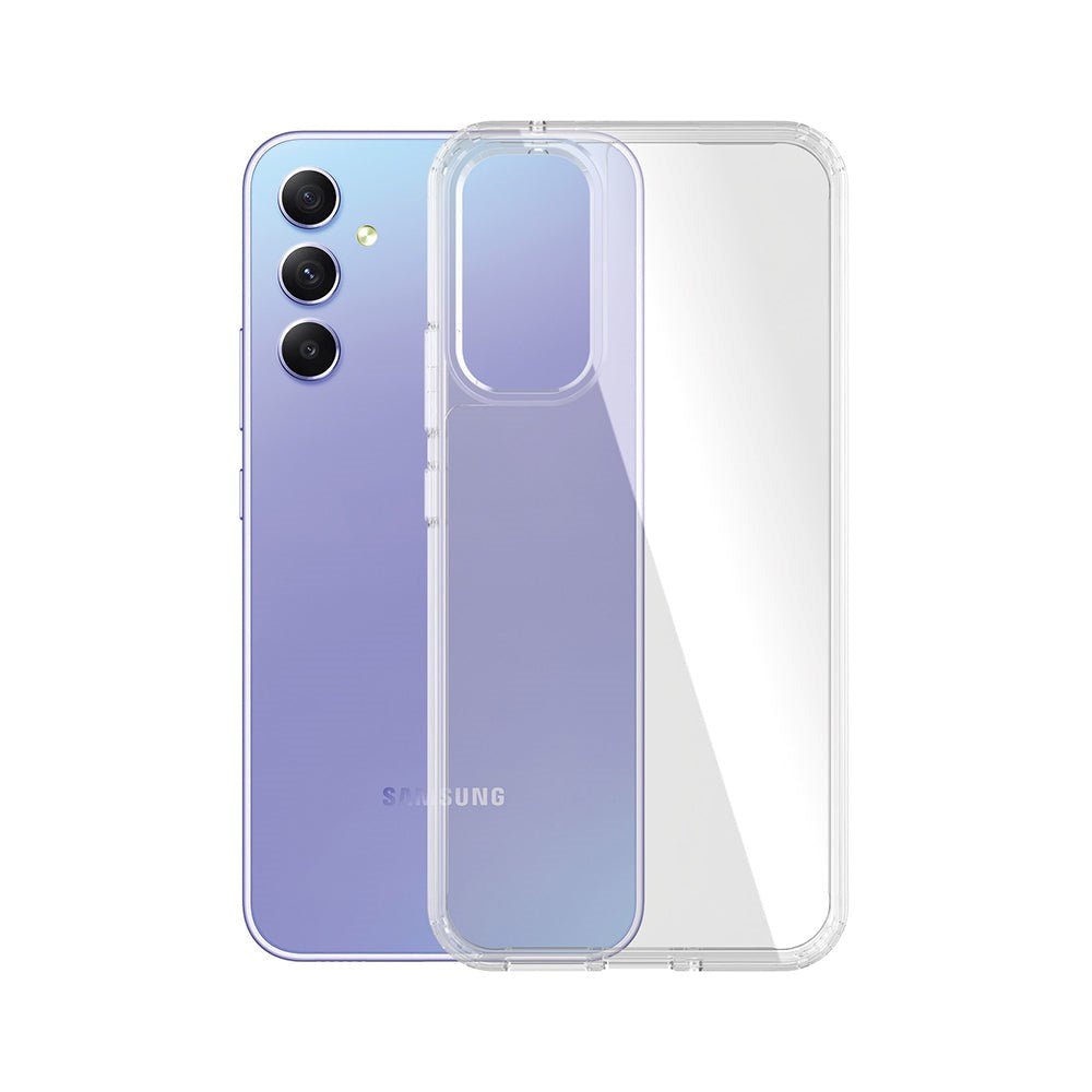 PanzerGlass Samsung Galaxy A34 (5G) Bagside Cover HardCase Antibakteriel - Gennemsigtig