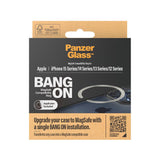 PanzerGlass® Bang On Magnetisk Ring - MagSafe Kompatibel - Sølv