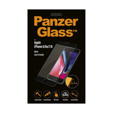 iPhone SE (2022/2020) / 8 / 7 / 6 / 6s PanzerGlass Edge-To-Edge Skærmbeskyttelse - Case Friendly - Sort