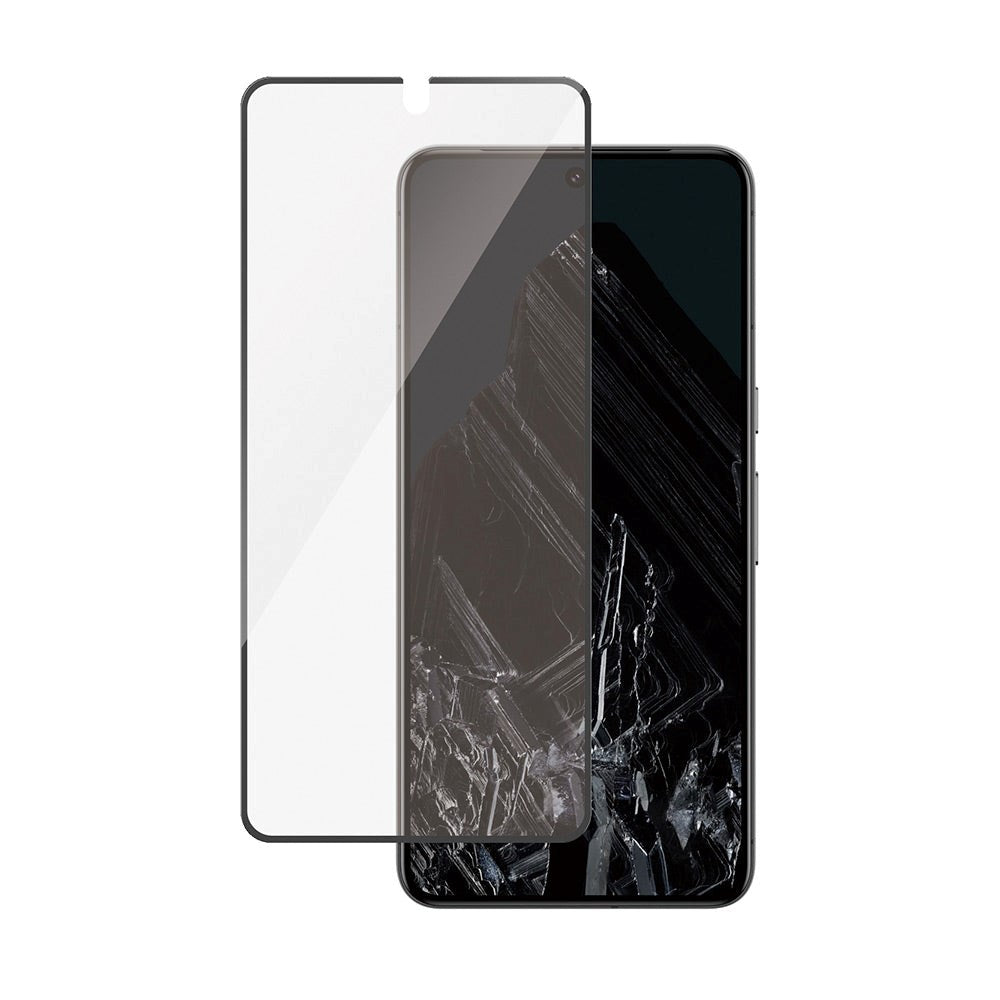 PanzerGlass Google Pixel 8 Pro Ultra Wide Fit Skærmbeskyttelsesglas - Platinum Strength - Sort Kant