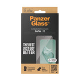 PanzerGlass OnePlus 12 Ultra Wide Fit Skærmbeskyttelsesglas - Platinum Strength - Sort Kant