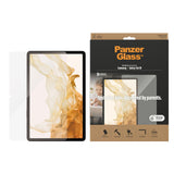 PanzerGlass Samsung Galaxy Tab S9+ (Plus) / S8+ (Plus) / S7+ (Plus) AntiBacterial Ultra-Wide Fit Beskyttelsesglas - Platinum Strength - Gennemsigtig