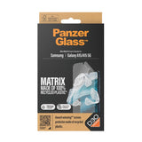 PanzerGlass Samsung Galaxy A15 / A15 (5G) Matrix AntiBacterial Ultra Wide Fit Plastikbeskyttelse - AlignerKit - Platinum Strength - Gennemsigtig