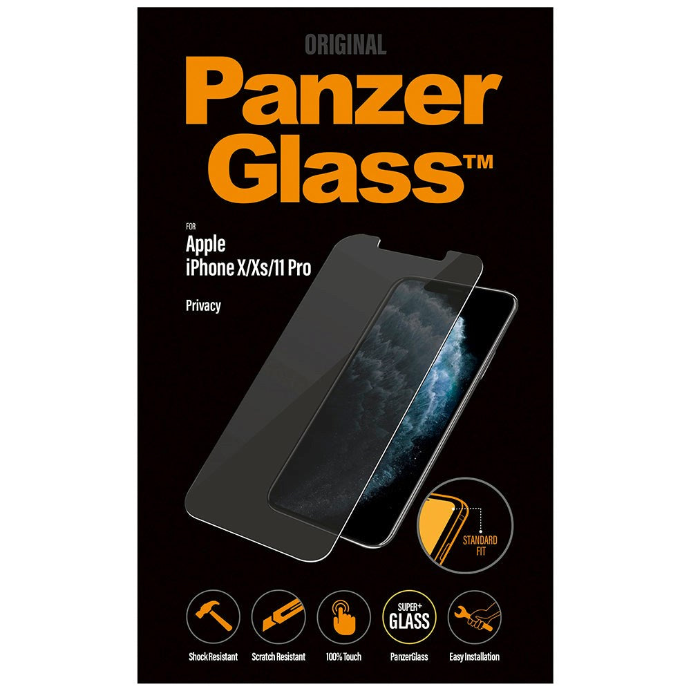 iPhone 11 Pro / X / Xs PanzerGlass Standard Fit Skærmbeskyttelse - Privacy