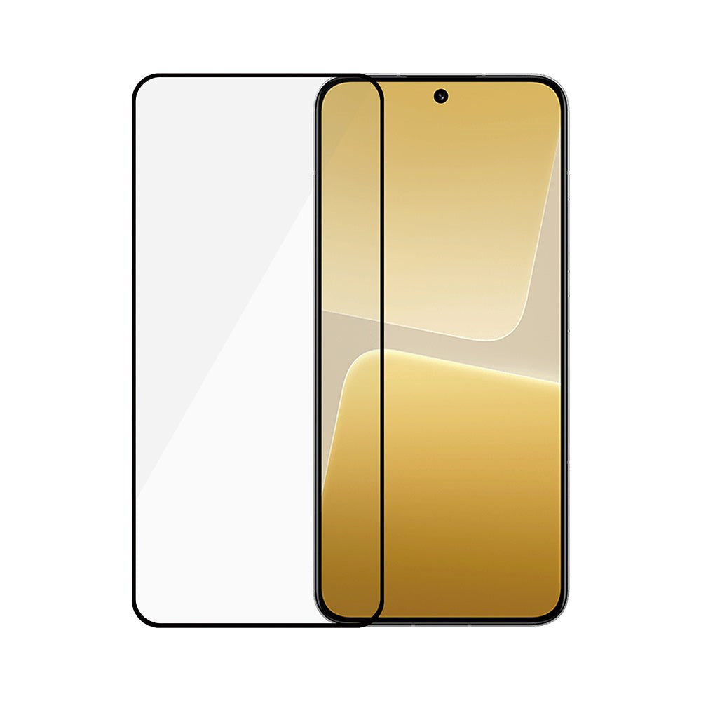 Safe By PanzerGlass® Xiaomi 13 Ultra-Wide Fit Skærmbeskyttelsesglas - Case Friendly - Gold Strength - Gennemsigtig