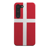 EIDERWOOD Samsung Galaxy S22 Hård Plastik Mobil Cover - Danmarks Flag