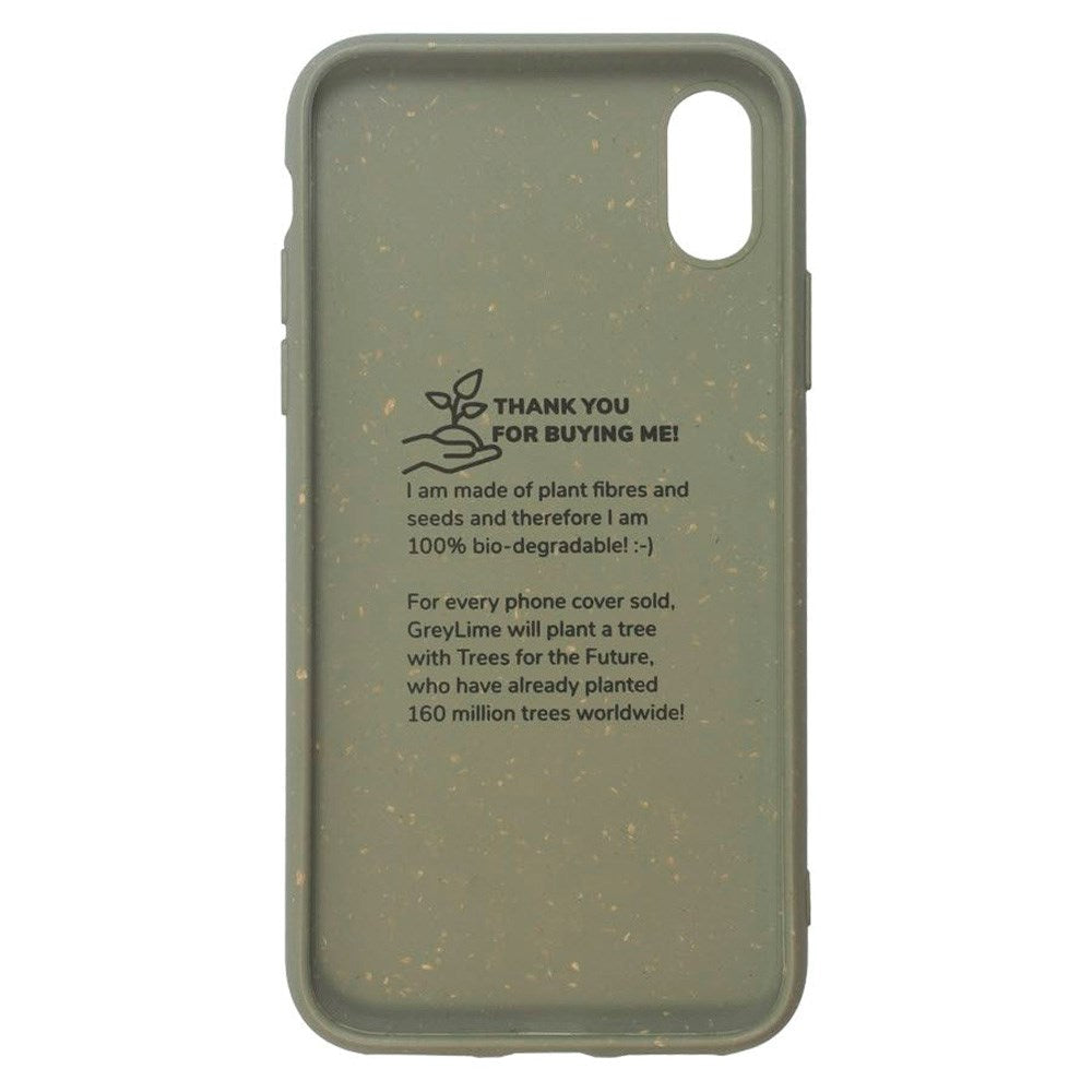 iPhone XR GreyLime 100% Biodegradable Cover - Grøn