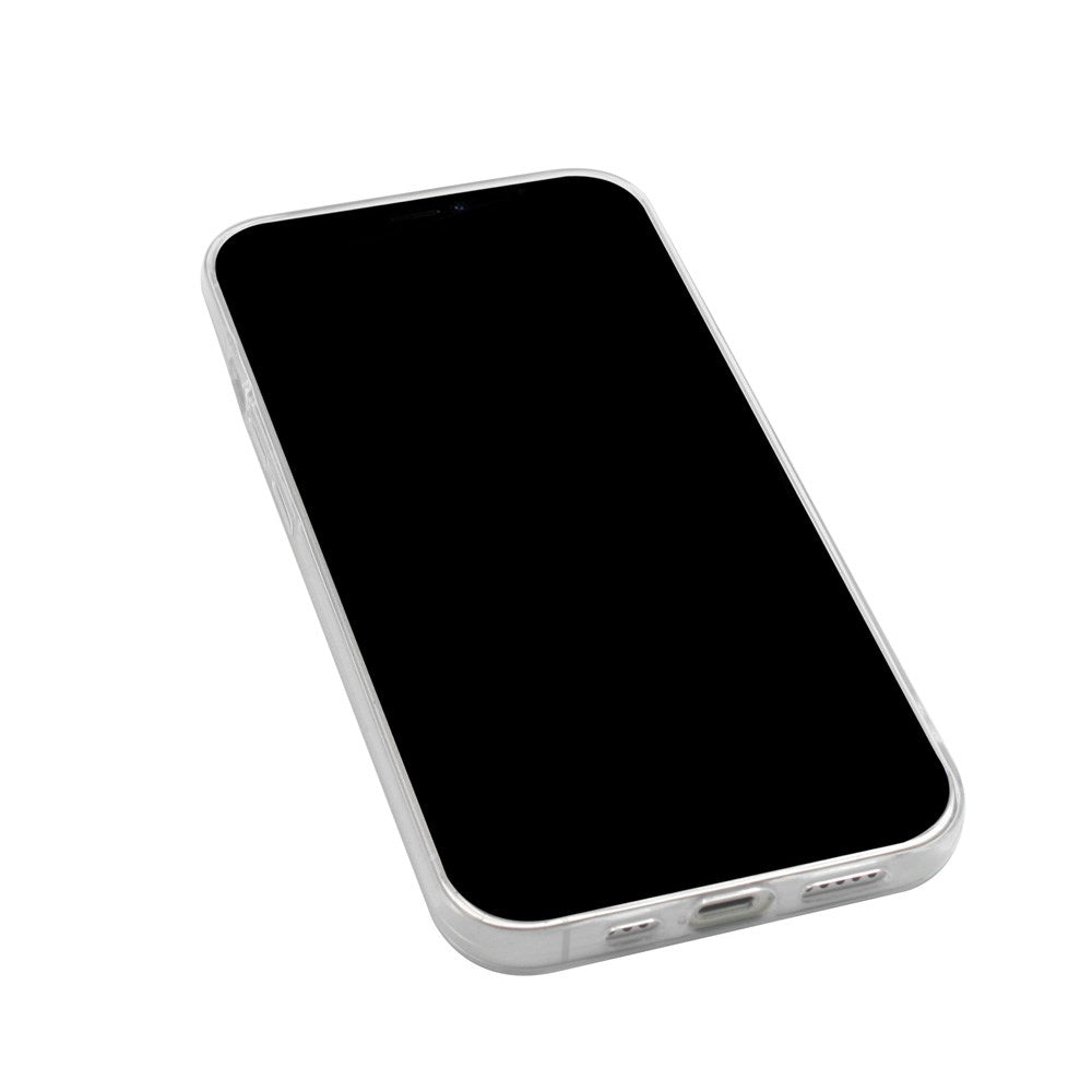 GreenMind - iPhone 12 Pro Max - Fleksibelt Plastik Cover - Gennemsigtig