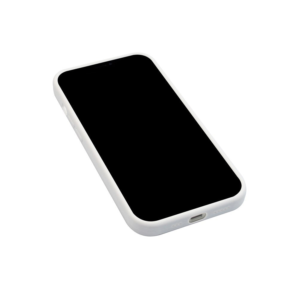 GreenMind - iPhone 13 Pro - Foret Silikone Cover - Hvid