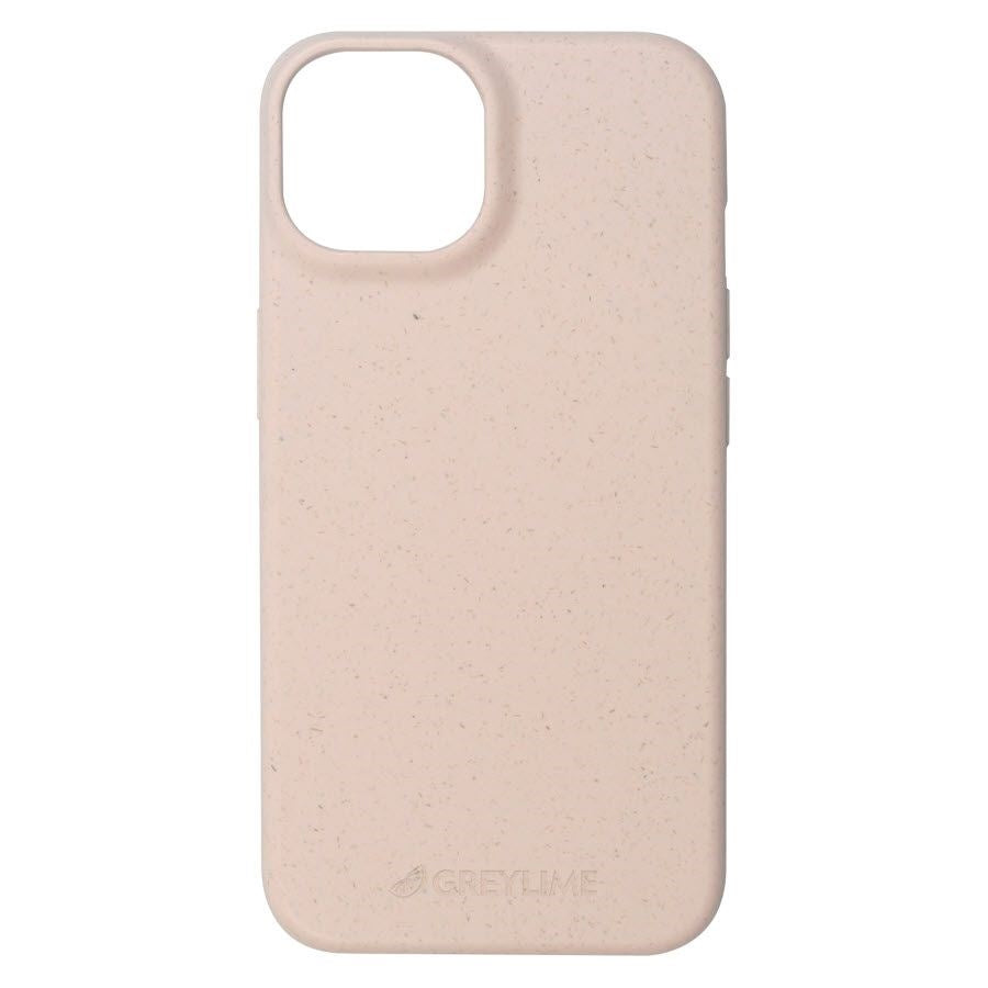 iPhone 14 GreyLime 100% Biodegradable Mobil Cover - Pink