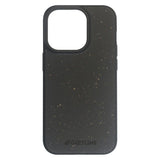 iPhone 14 Pro GreyLime 100% Biodegradable Mobil Cover - Sort