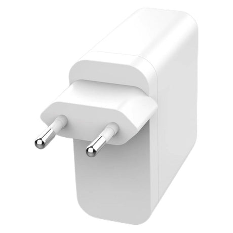 Lippa Vægoplader 100W PD GaN m. 3 x USB-C & 1 x USB-A - Hvid