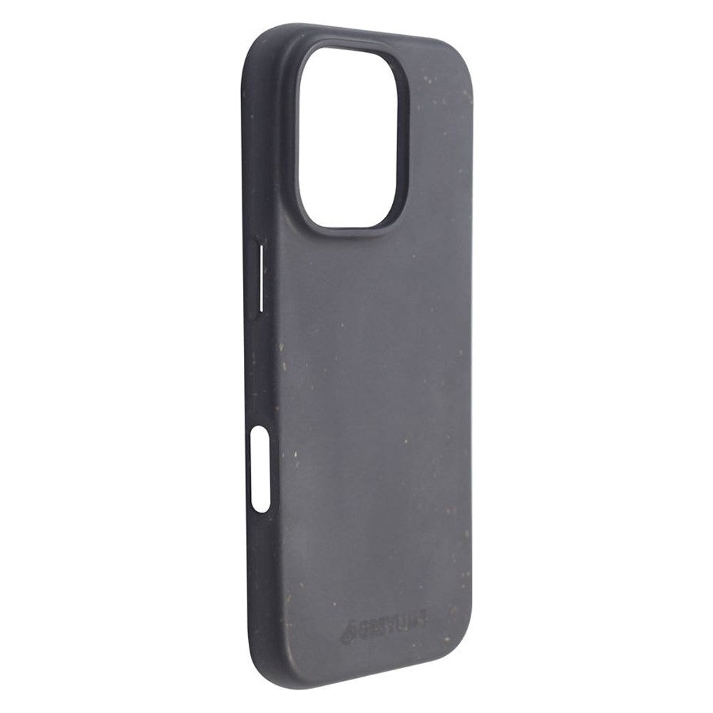iPhone 16 Pro GreyLime 100% Bionedbrydeligt Mobil Cover - Sort