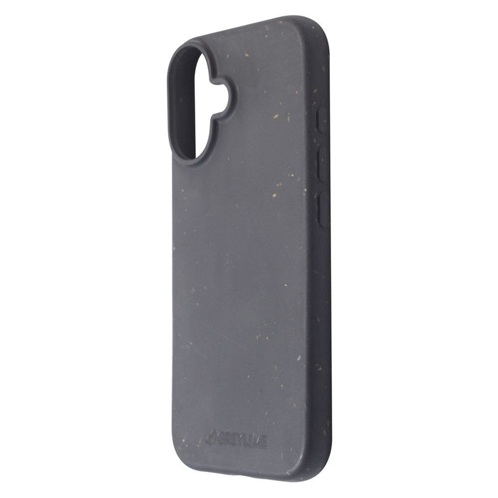 iPhone 16 GreyLime 100% Bionedbrydeligt Mobil Cover - Sort