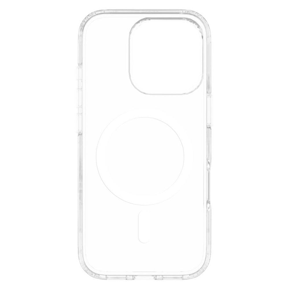 iPhone 16 Pro Lippa Hybrid Plastik Bagside Cover - MagSafe Kompatibel - Gennemsigtig / Hvid