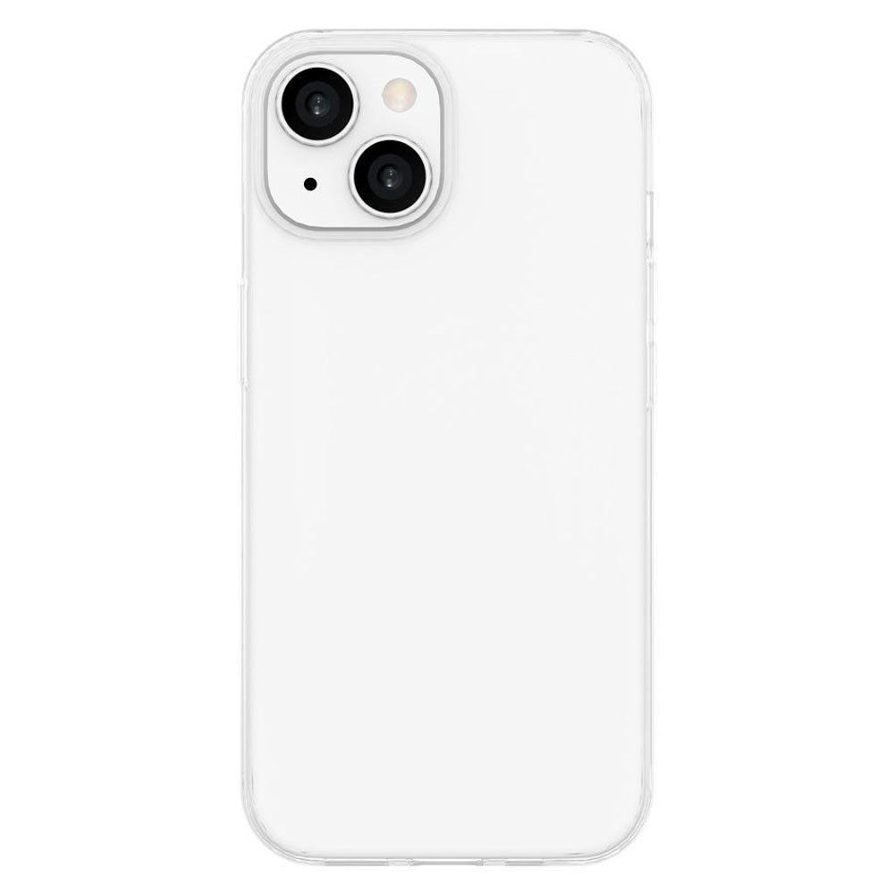 iPhone 15 Lippa Slankt Fleksibelt Plastik Bagside Cover - Gennemsigtig