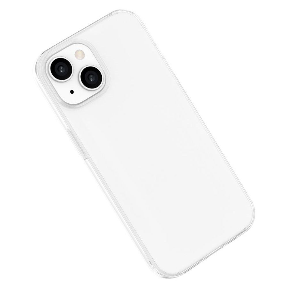iPhone 15 Lippa Slankt Fleksibelt Plastik Bagside Cover - Gennemsigtig