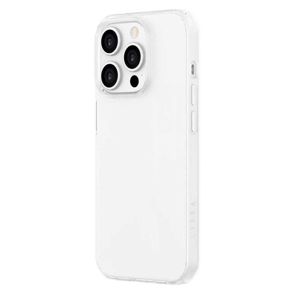 iPhone 15 Pro Lippa Slankt Fleksibelt Plastik Bagside Cover - Gennemsigtig