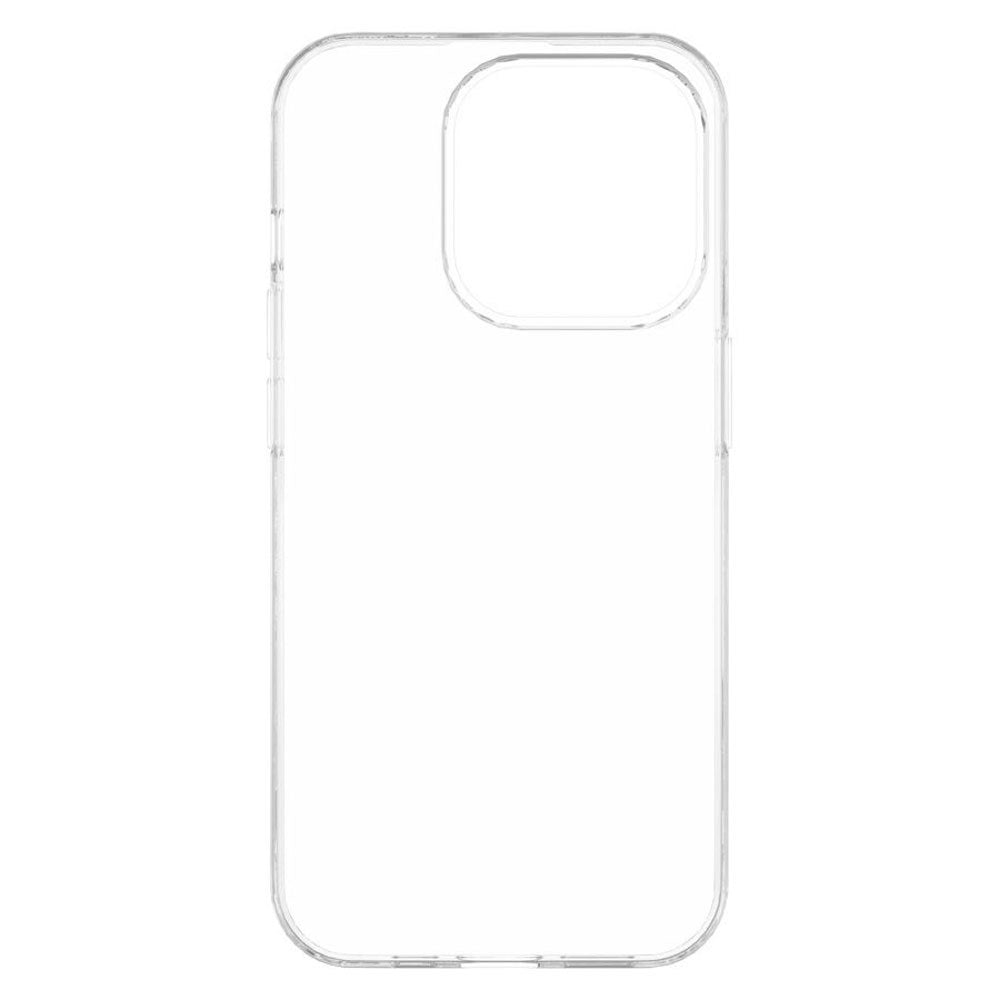 iPhone 15 Pro Lippa Slankt Fleksibelt Plastik Bagside Cover - Gennemsigtig