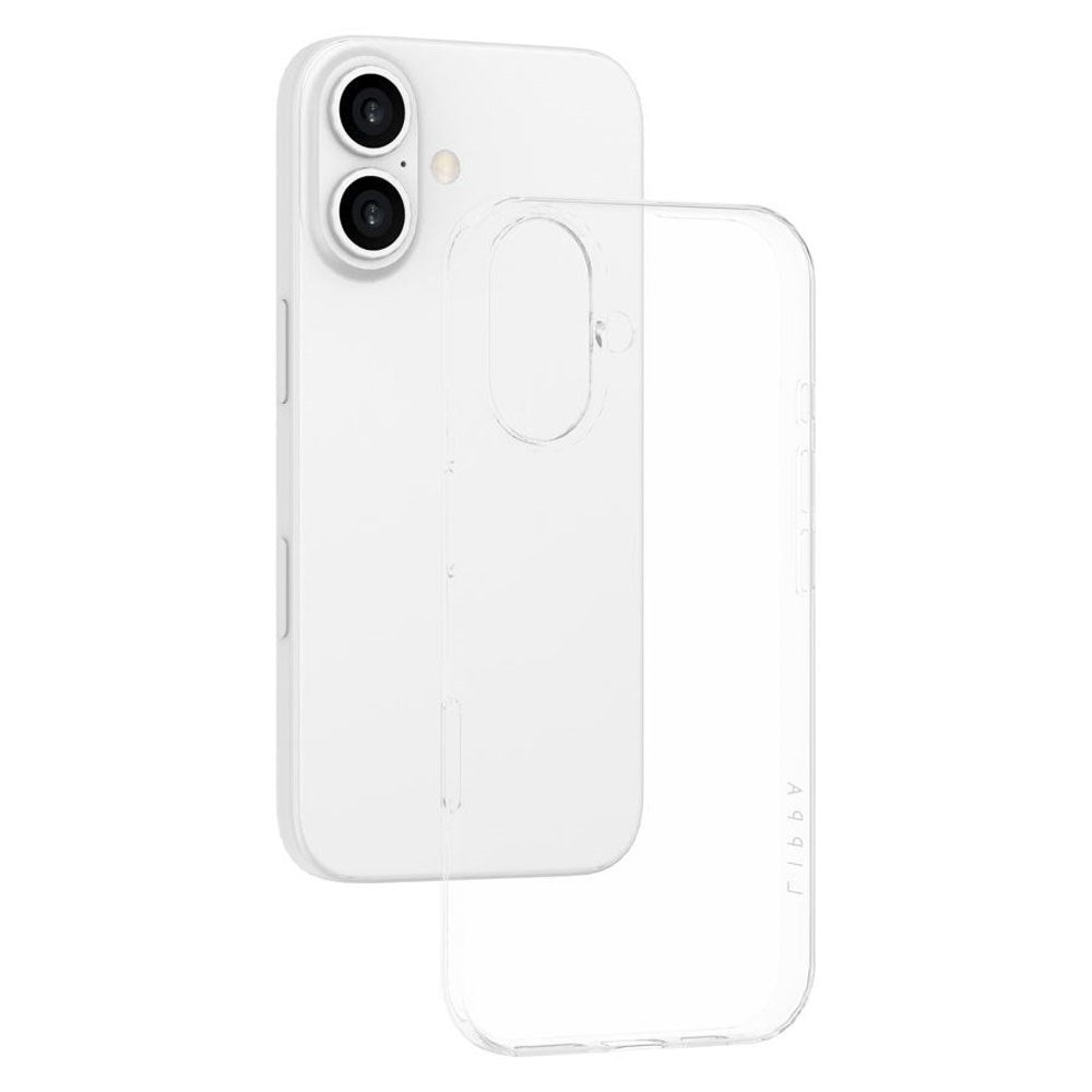 iPhone 16 Lippa Slankt Fleksibelt Plastik Bagside Cover - Gennemsigtig