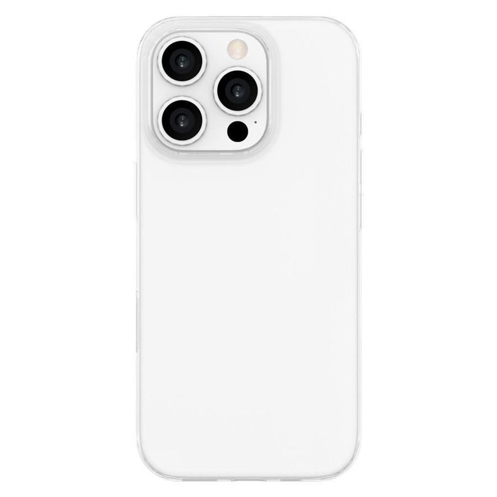iPhone 16 Pro Lippa Slankt Fleksibelt Plastik Bagside Cover - Gennemsigtig