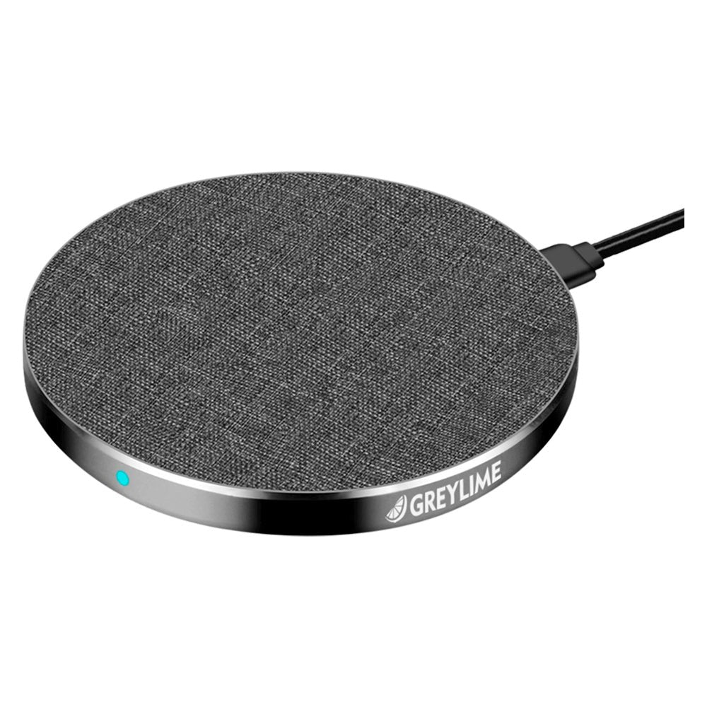 15W GreyLime Trådløs Qi Oplader - Grå