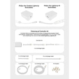 Light Solutions - Hue Gradient LightStrip Controller Kit - Hvid