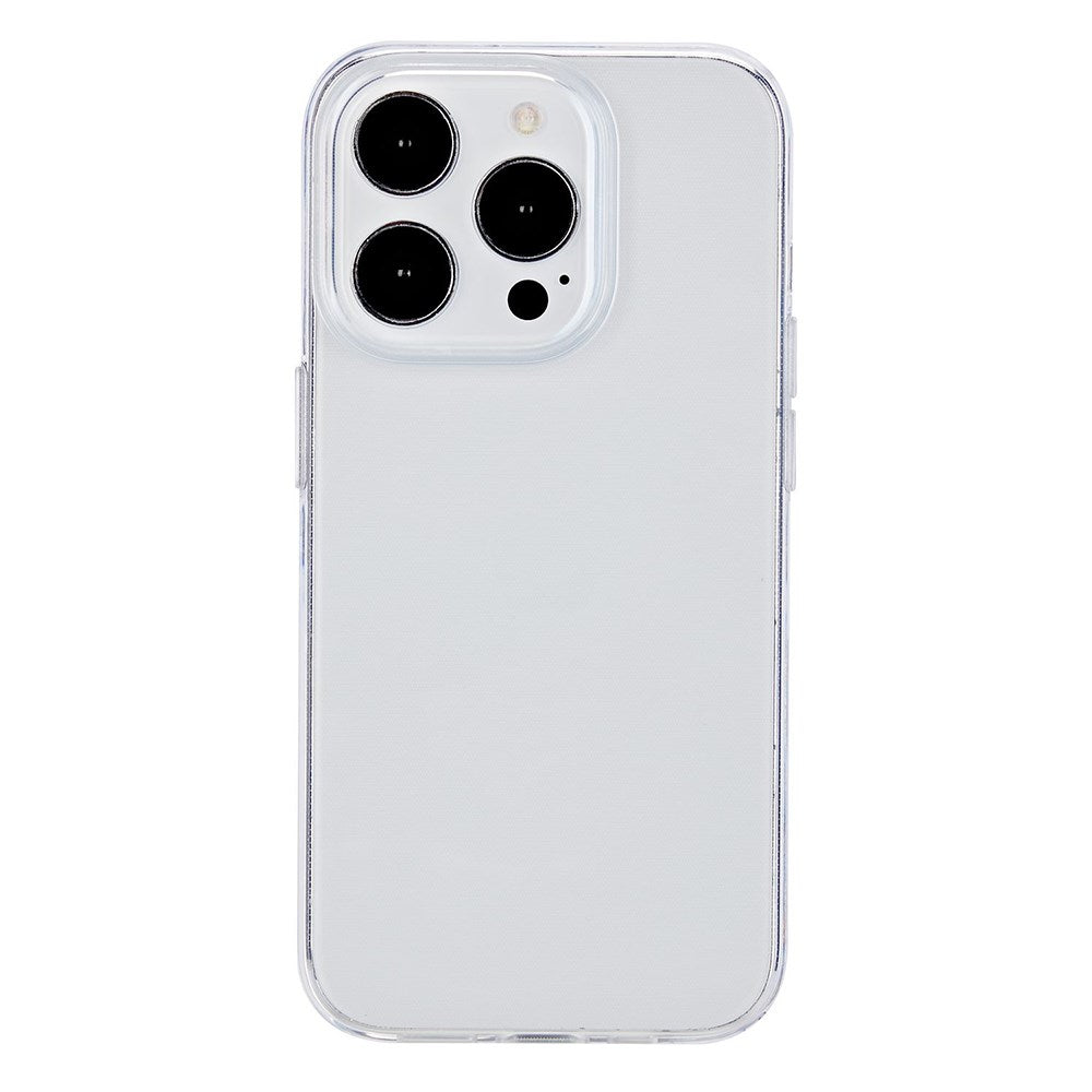 eSTUFF iPhone 15 Pro INFINITE VIENNA Fleksibelt Plastik Mobil Cover - 100% Genbrugsplastik - Gennemsigtig