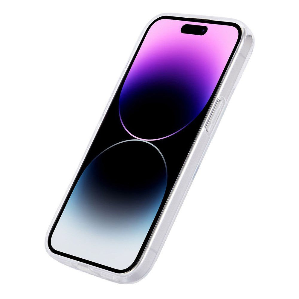 eSTUFF iPhone 15 Pro Max INFINITE VIENNA Fleksibelt Plastik Mobil Cover - 100% Genbrugsplastik - Gennemsigtig