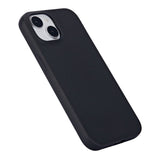 eSTUFF iPhone 15 INFINITE VIENNA Fleksibelt Plastik Mobil Cover - 100% Genbrugsplastik - Sort