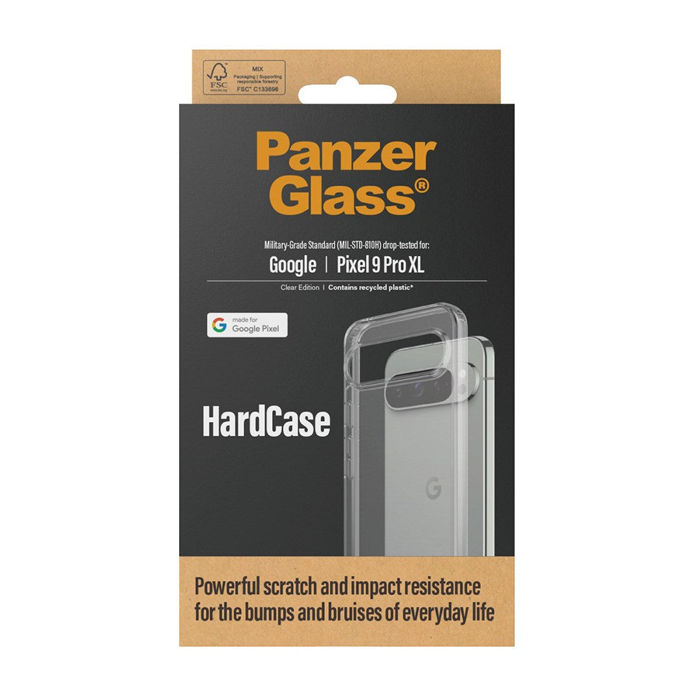 PanzerGlass Google Pixel 9 Pro XL Bagside Cover HardCase - Gennemsigtig