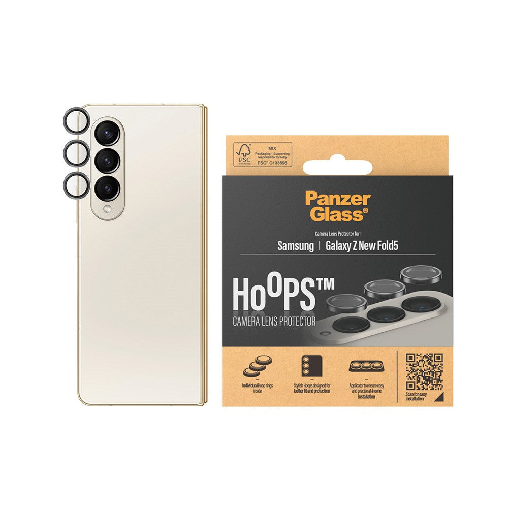 PanzerGlass Samsung Galaxy Z Fold5 (5G) Hoops - Beskyttelse til Kamera - Gennemsigtig