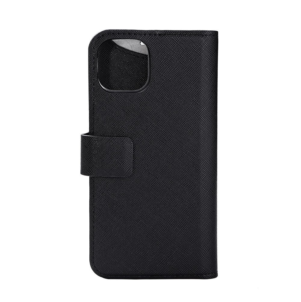 Onsala iPhone 14 / 13 ONSALA Fashion Collection Wallet Flip Case m. Magnet - Midnight Black