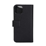 GEAR iPhone 14 / 13 ONSALA Fashion Collection Wallet Flip Case m. Magnet - Midnight Black