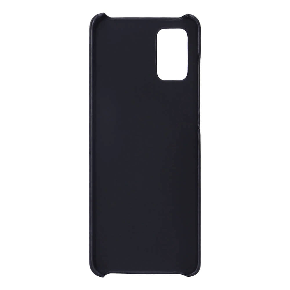 Samsung Galaxy A71 Onsala Kunstlæder Cover m. Lomme til Kort - Sort