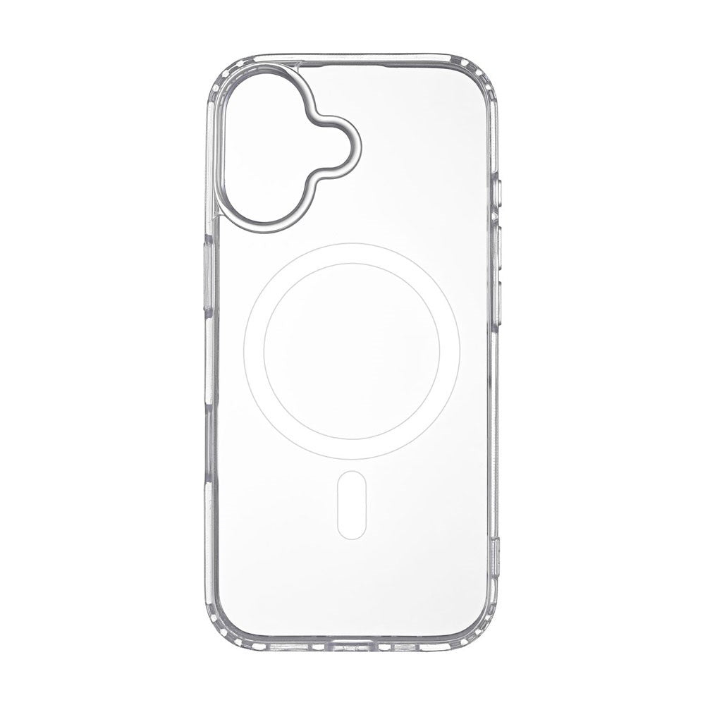 Onsala iPhone 17 Hybrid Plastik Case - MagSafe Kompatibel - Gennemsigtig
