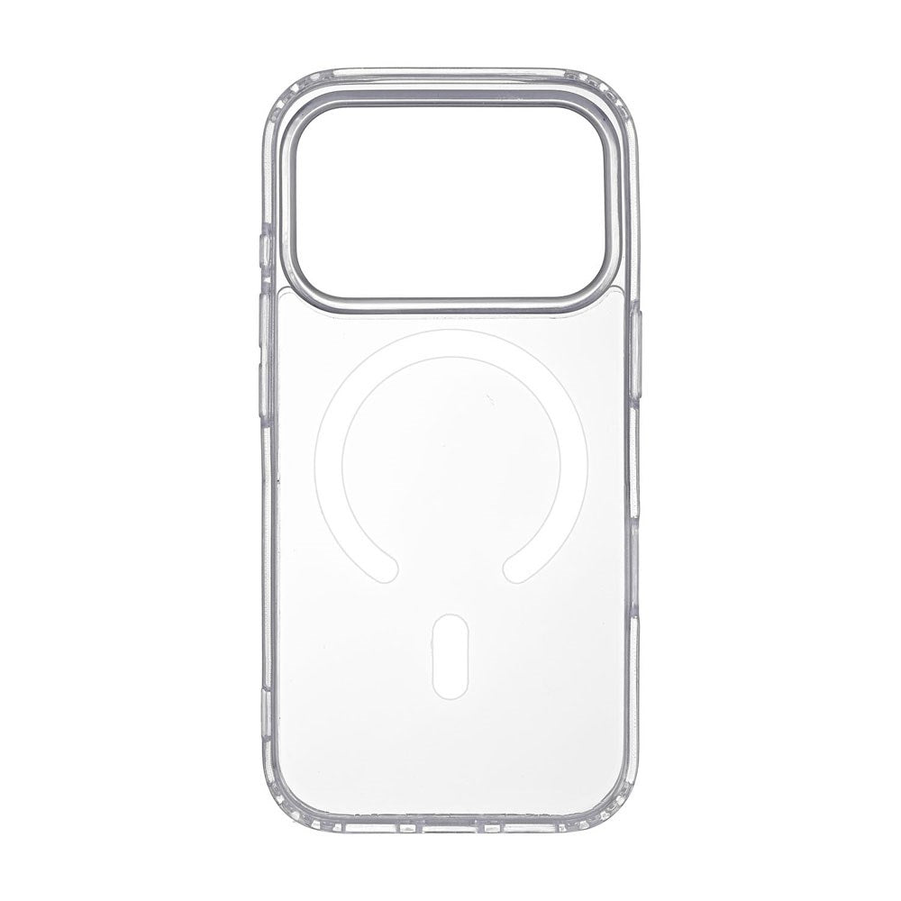 Onsala iPhone 17 Pro Hybrid Plastik Case - MagSafe Kompatibel - Gennemsigtig