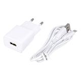 Maxlife USB-A Vægoplader 10.5W m. USB-C Kabel - Hvid