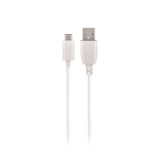 Maxlife USB-A Vægoplader 10.5W m. USB-C Kabel - Hvid